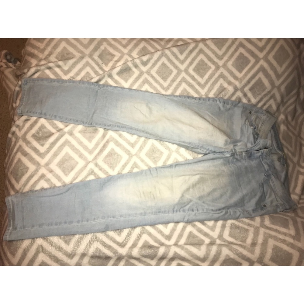Old navy rockstar light wash jeans size 14
